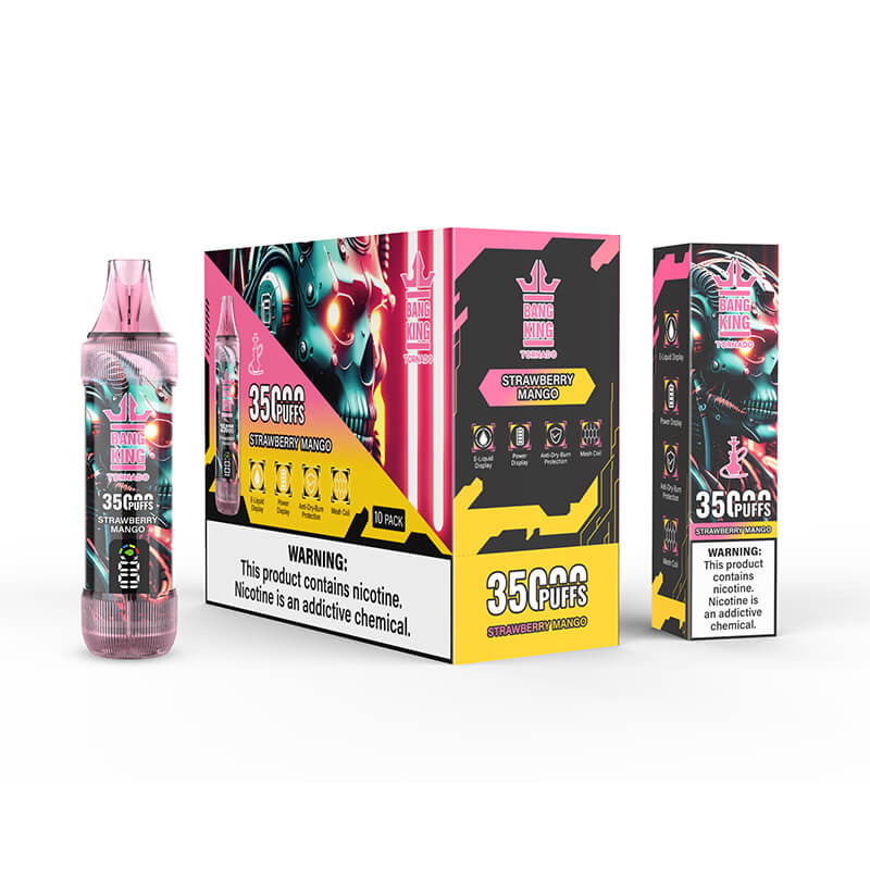Bang King 35000 Puffs Disposable Vape - 35ml E-Liquid. 700mAh Battery