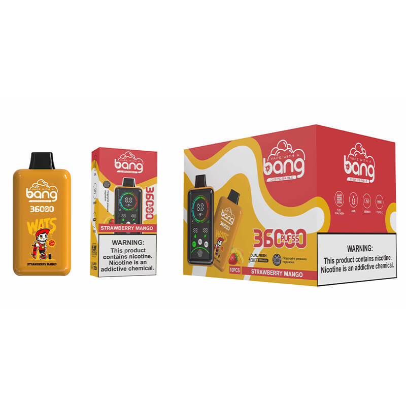 Bang 36000 Puffs Disposable Vape - 36ml E-Liquid, 650mAh Battery