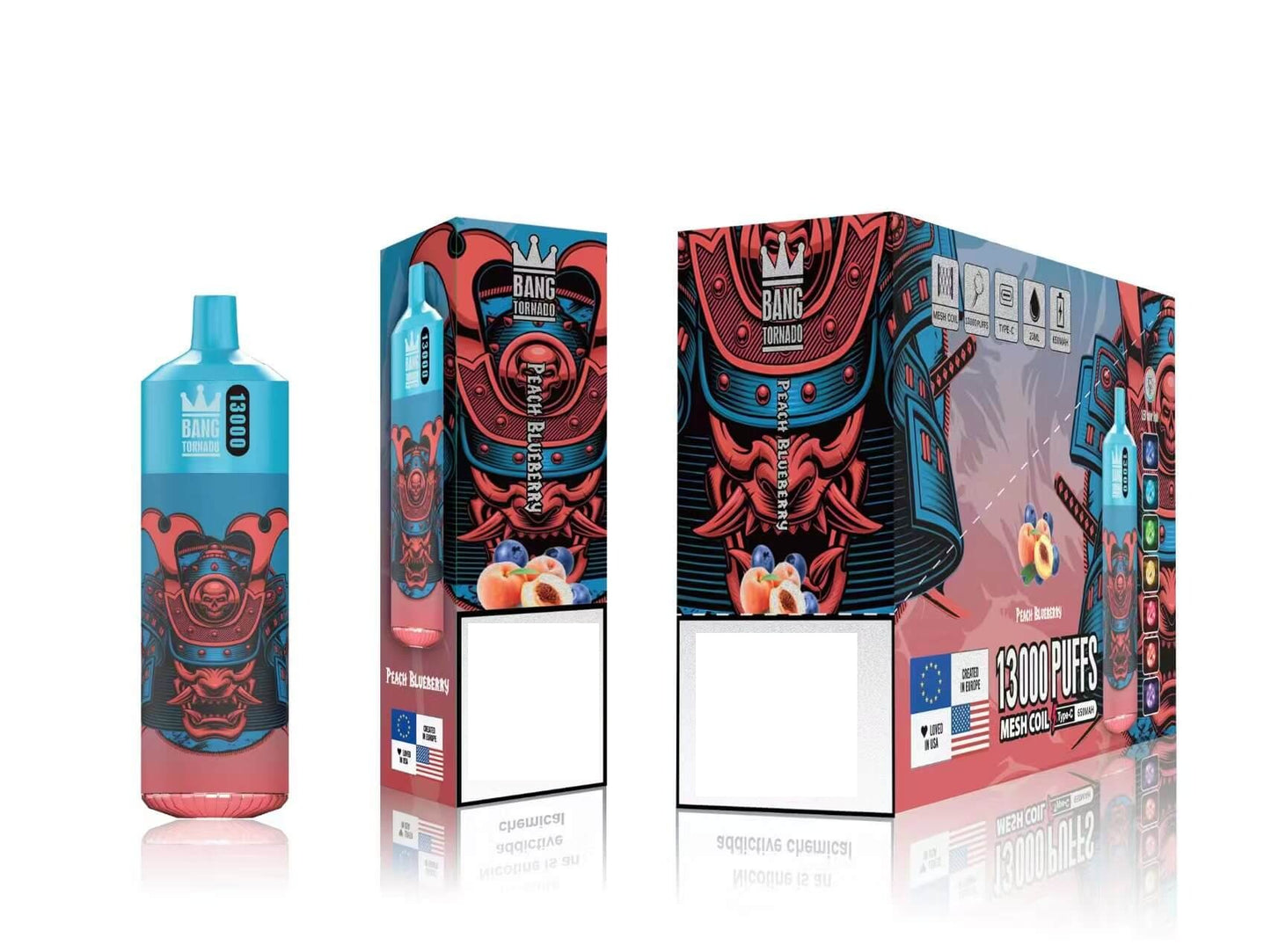 Bang Tornado 13k Puffs Rechargeable Disposable Vape