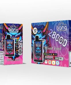 Bang 28000 Puffs Disposable Vape(0%- 5% Nicotine) - 30ml E-Liquid. 650mAh Battery