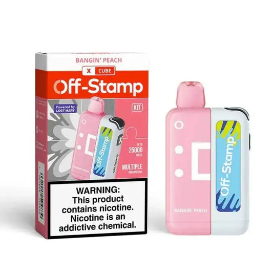 Bangin Peach - Off-Stamp X-Cube 25K Disposable Kit