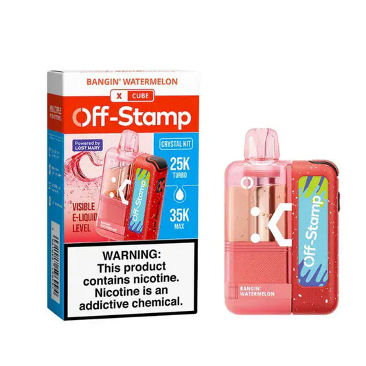 Bangin' Watermelon - Off-Stamp X-Cube Crystal 35k Disposable Kit