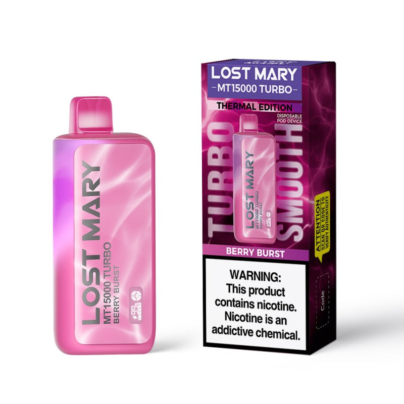 Berry Burst Lost Mary MT15000 Turbo