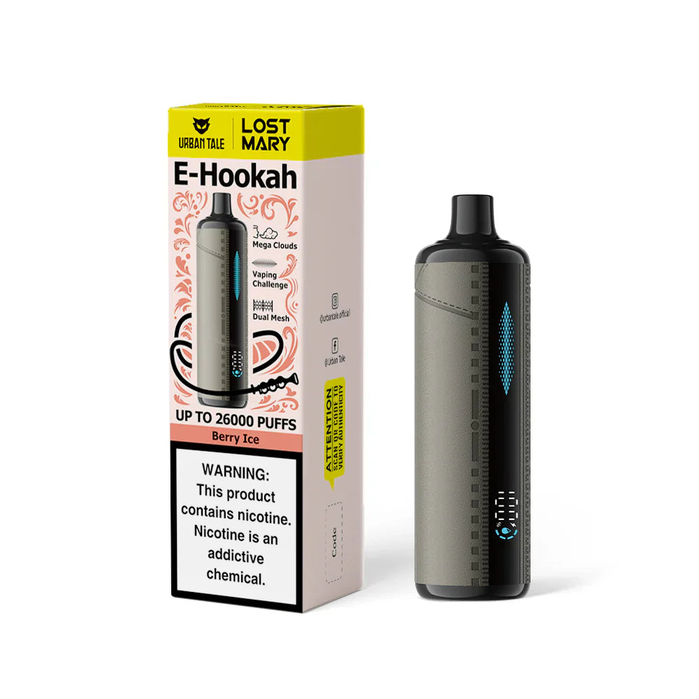 Berry Ice Urban Tale x Lost Mary E-Hookah 26000