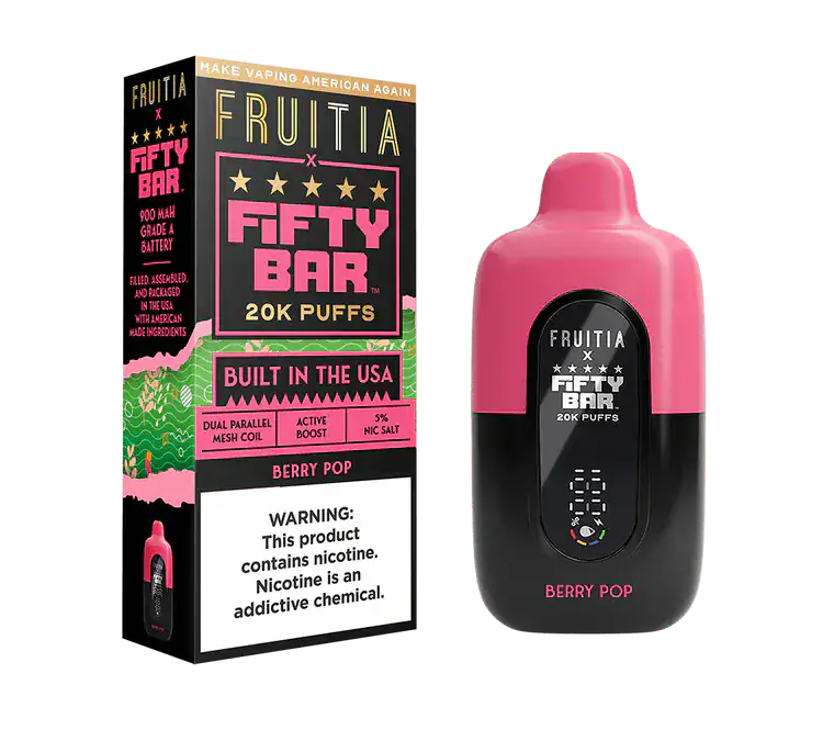 Berry Pop - Fifty Bar 20K Disposable Vape