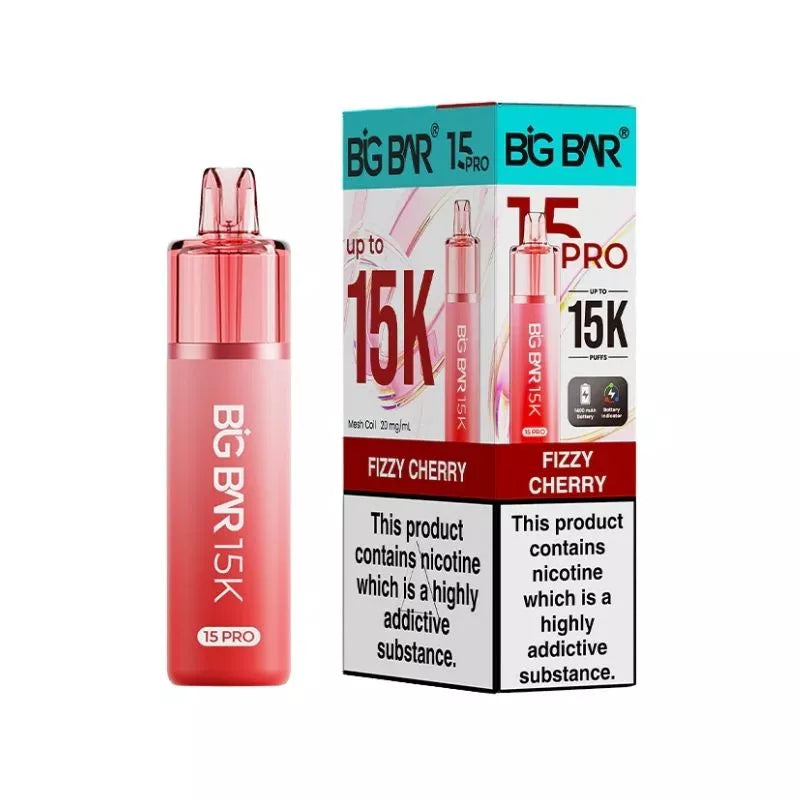 Big Bar Pro 15K Puffs Prefilled & Reusable Pod Kit