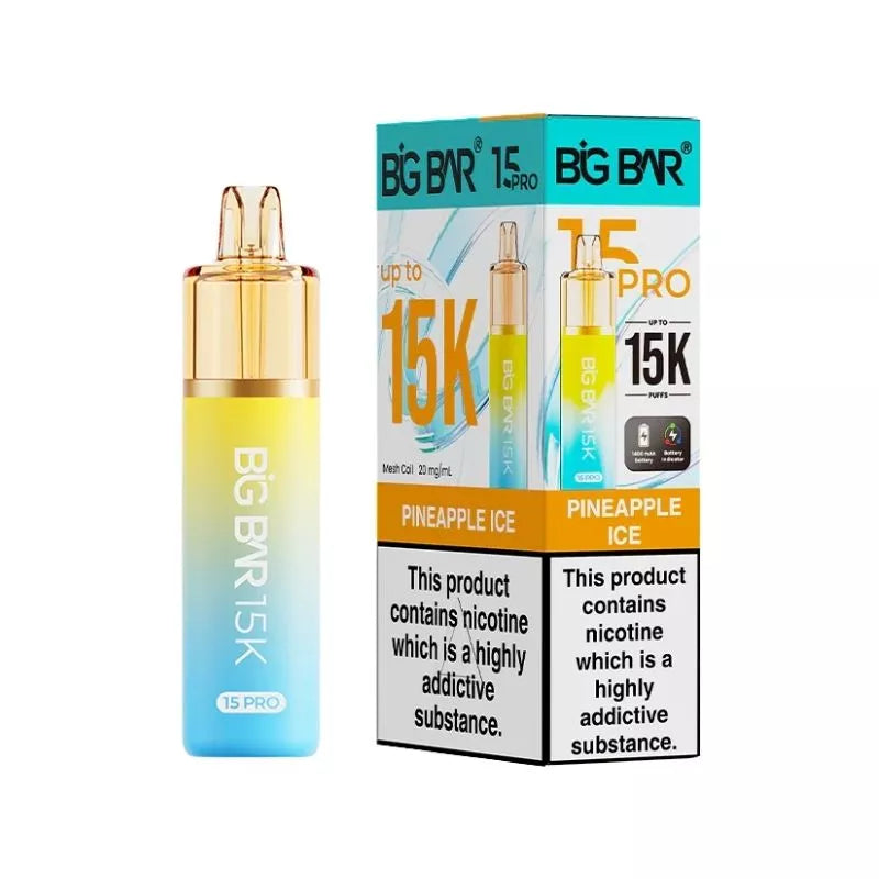 Big Bar Pro 15K Puffs Prefilled & Reusable Pod Kit