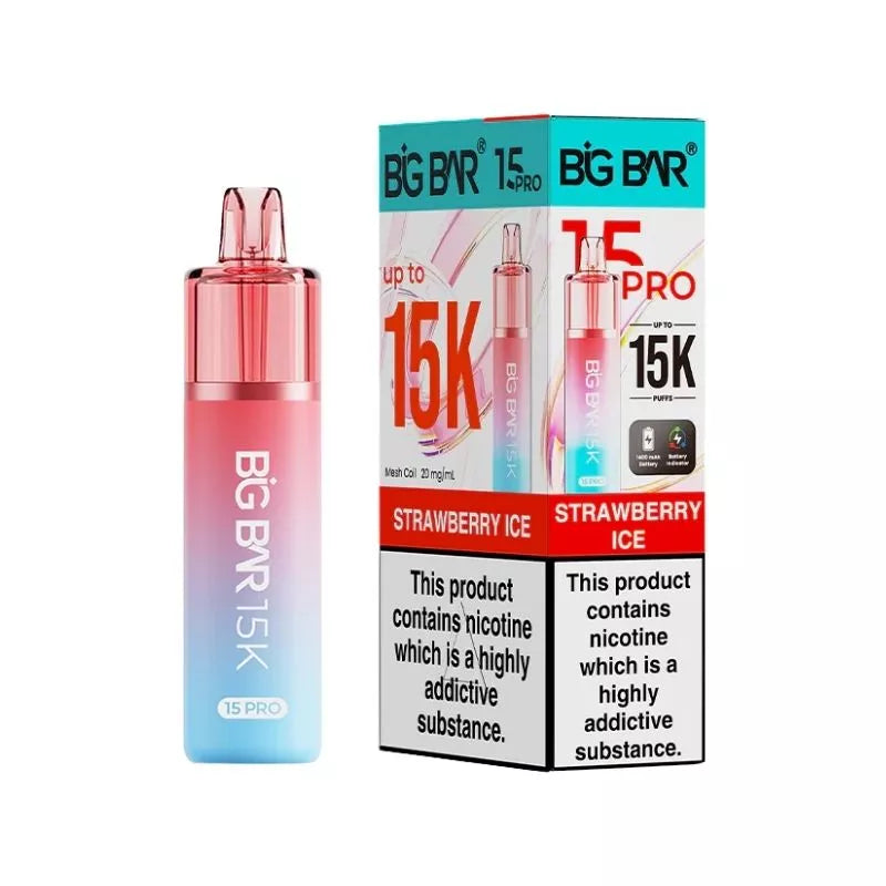 Big Bar Pro 15K Puffs Prefilled & Reusable Pod Kit