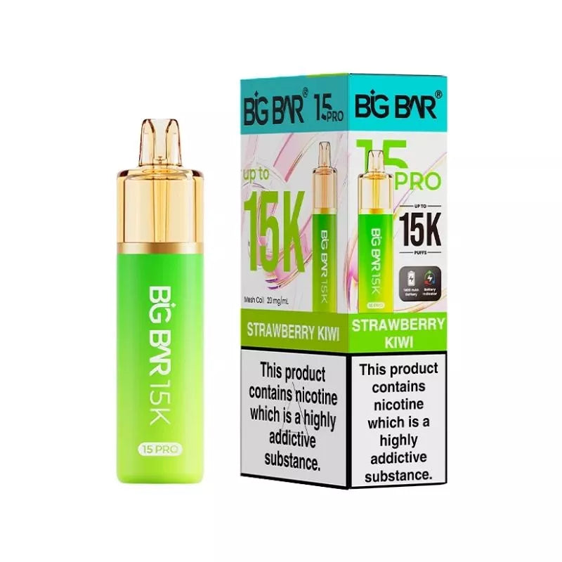 Big Bar Pro 15K Puffs Prefilled & Reusable Pod Kit