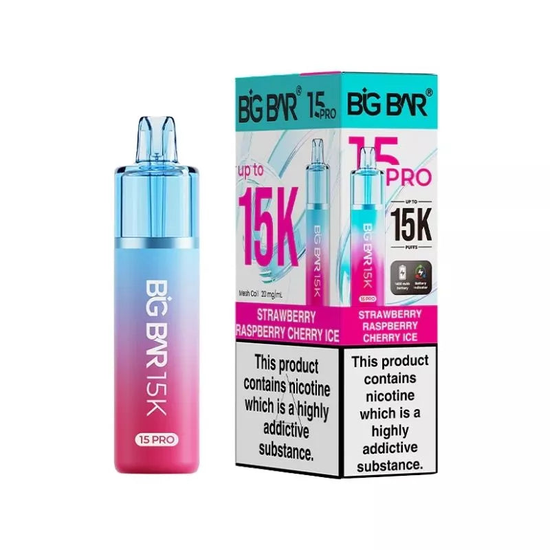 Big Bar Pro 15K Puffs Prefilled & Reusable Pod Kit