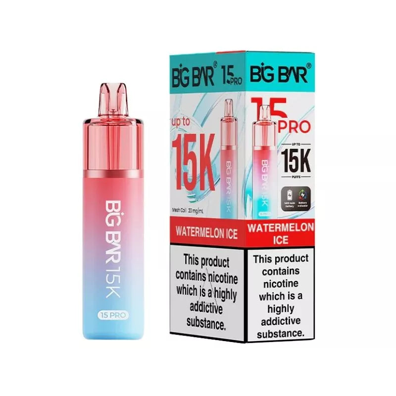 Big Bar Pro 15K Puffs Prefilled & Reusable Pod Kit