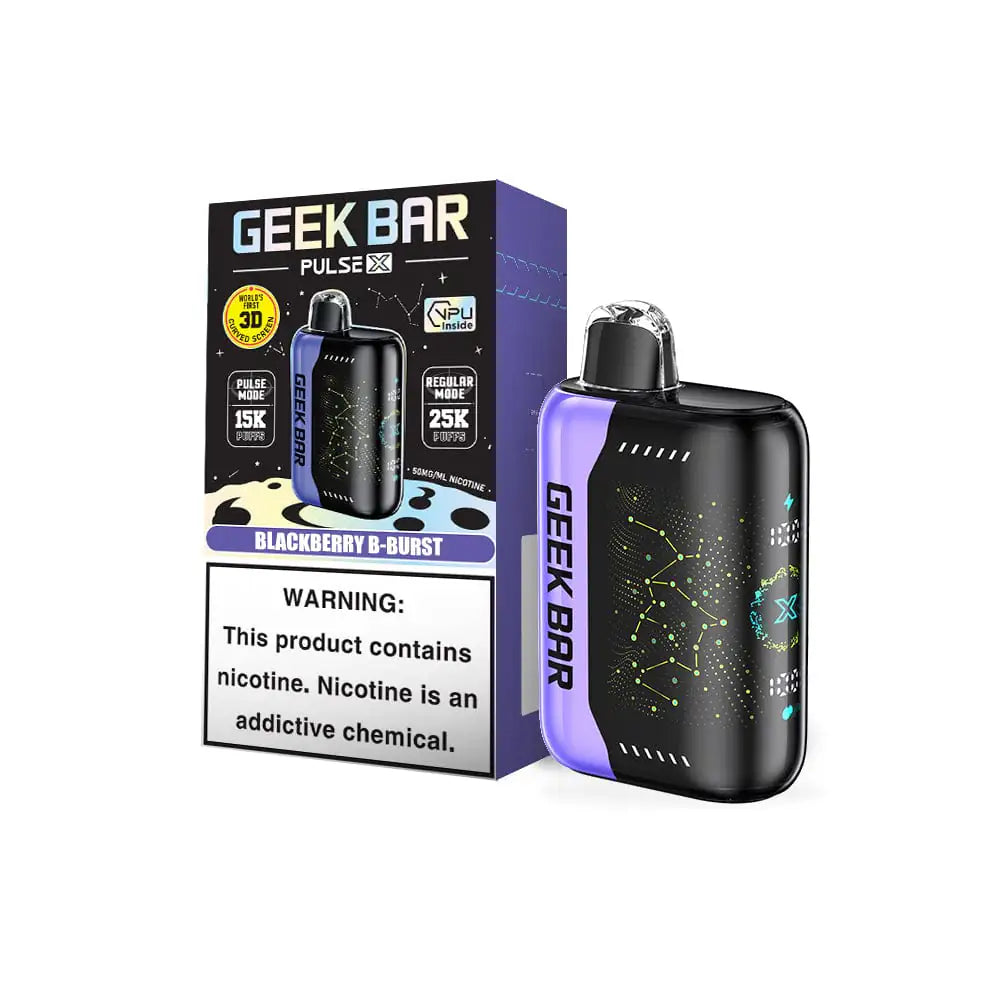 Blackberry B-Burst - Geek Bar Pulse X 25K Disposable Vape