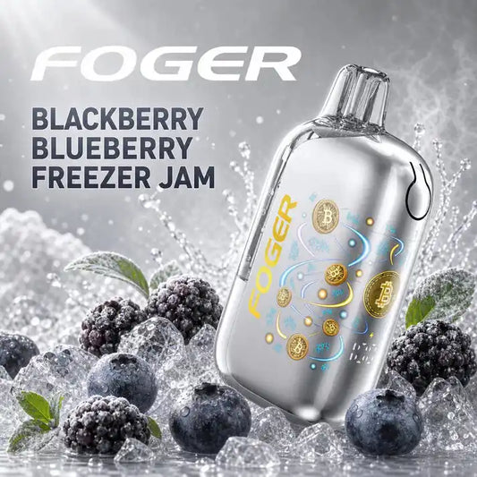 Blackberry Blueberry Freezer Jam - Foger Bit 35k Disposable Vape