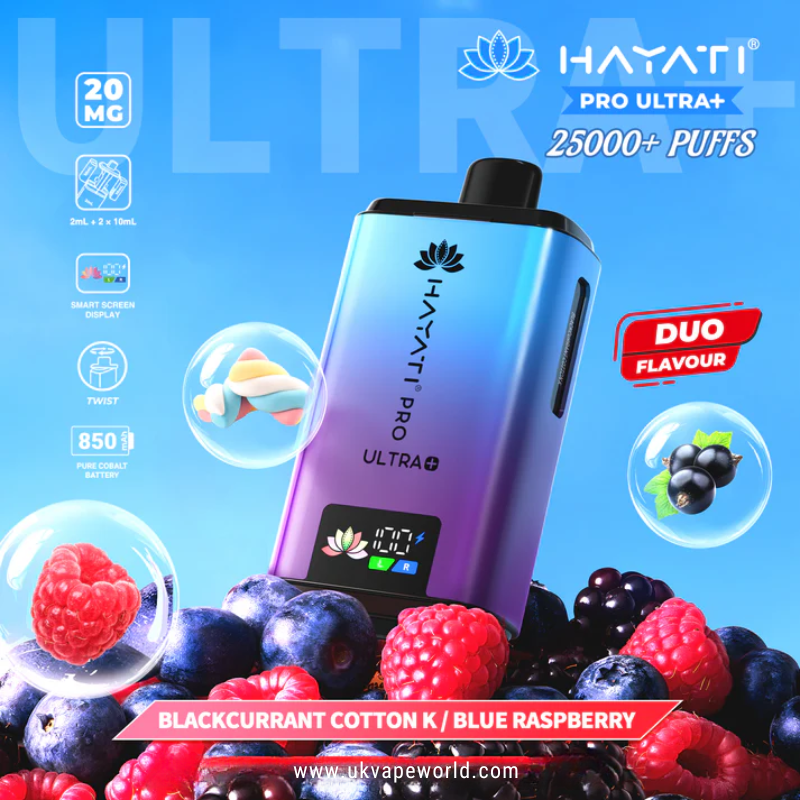 Hayati Pro Ultra Plus 25000 Puff 25K Bar Twist Pod Kit