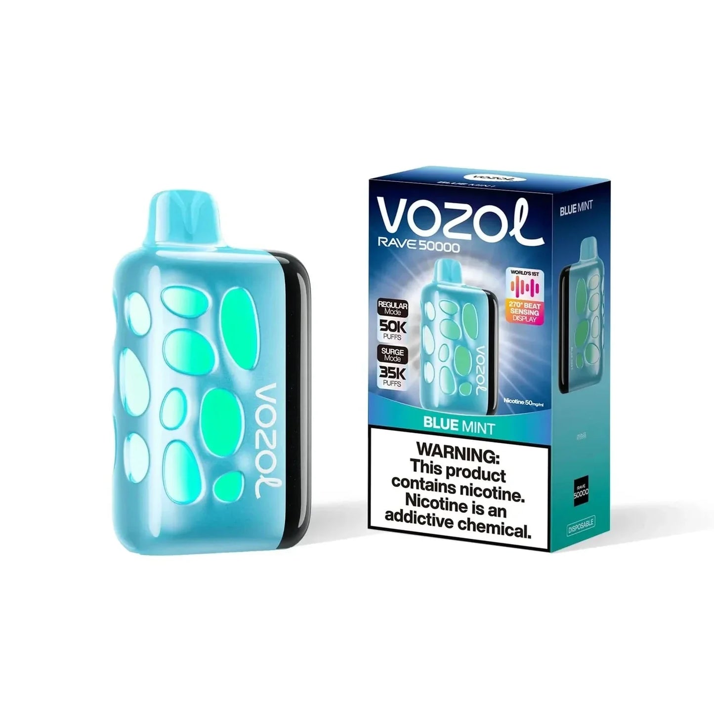 Blue Mint Vozol Rave 50000