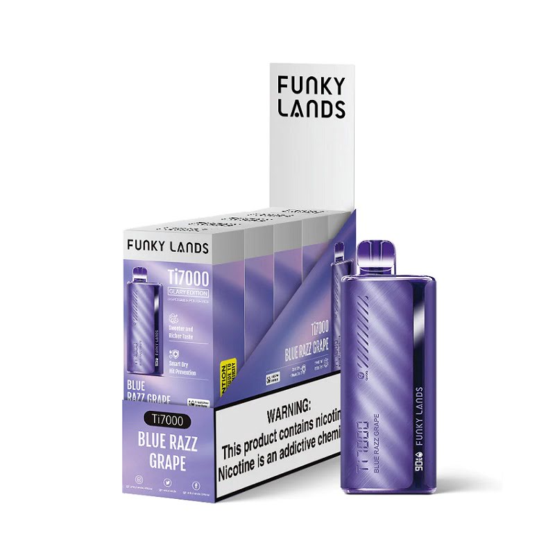 Blue Razz Grape Funky Lands Ti7000