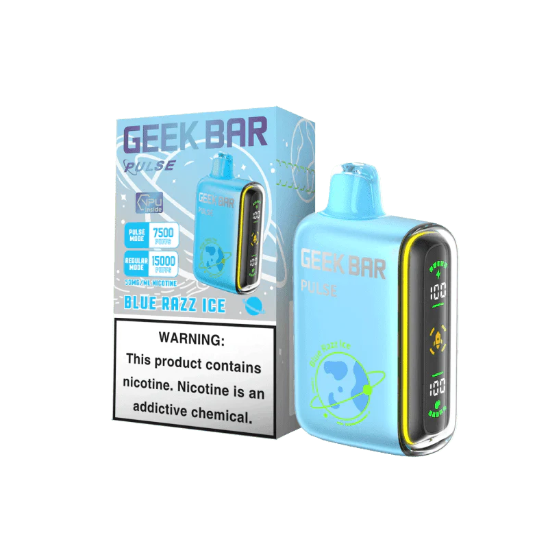Blue Razz Ice Geek Bar Pulse 15000