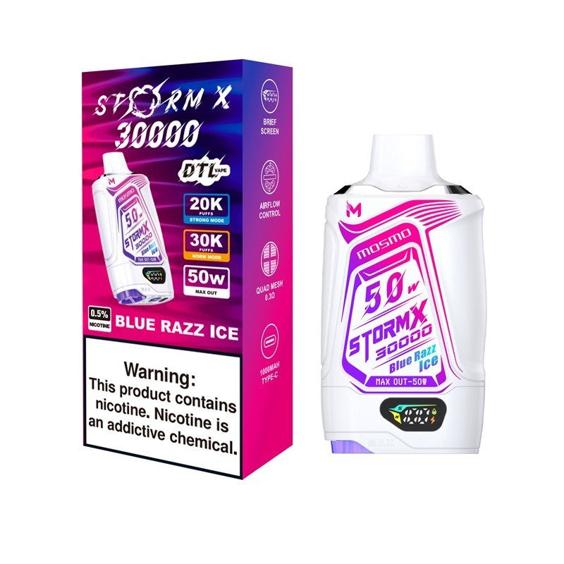 Mosmo Storm X 30000 Einweg-E-Zigarette (30 ml, 2 %)