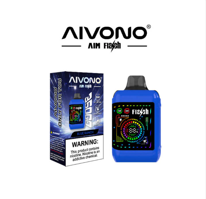 AIVONO Aim Flash 35000 PuffsDisposable Vape 28ml 850mAh 15 Flavors