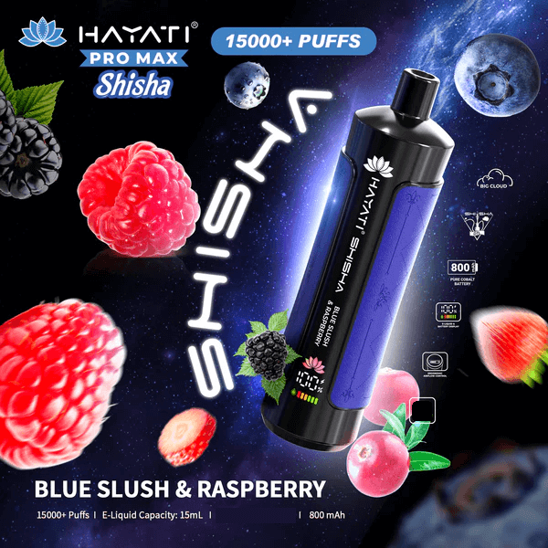 Hayati Shisha 15000 Puffs Disposable Vape (Box of 10)