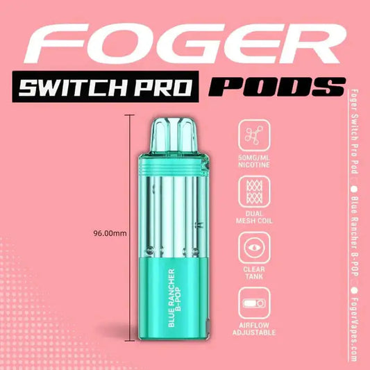 Blue Rancher - Foger Switch Pro 30K Disposable Pod