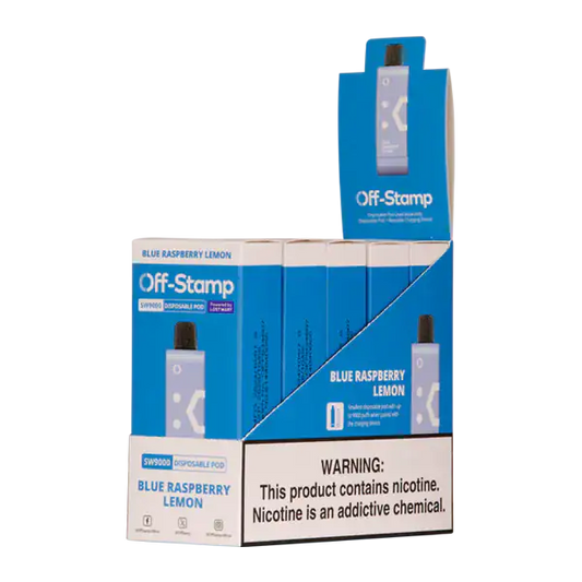 Blue Raspberry Lemon - Off-Stamp SW9000 Disposable Pod