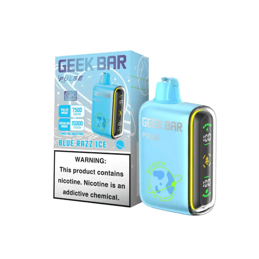 Blue Razz Ice - Geek Bar Pulse 15k Disposable Vape