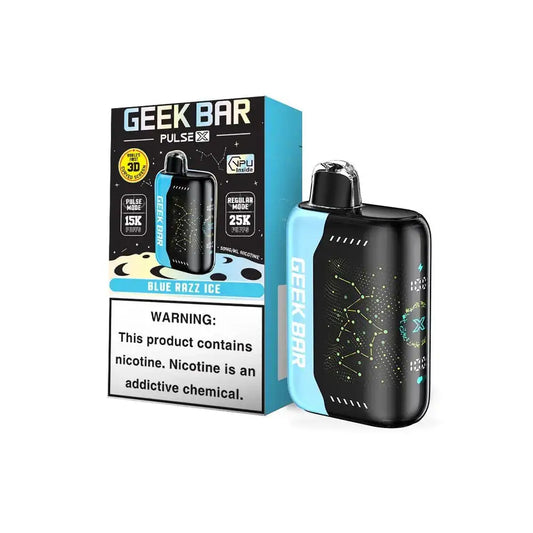 Blue Razz Ice - Geek Bar Pulse X 25K Disposable Vape