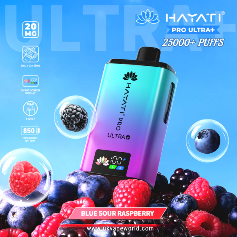 Hayati Pro Ultra Plus 25000 Puff 25K Bar Twist Pod Kit