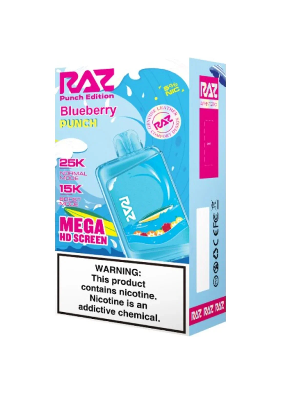Blueberry Punch Raz LTX 25K (Punch Edition)