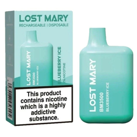 Lost Mary 3500 Puffs Disposable Vapes Pen Bar Box Of 10