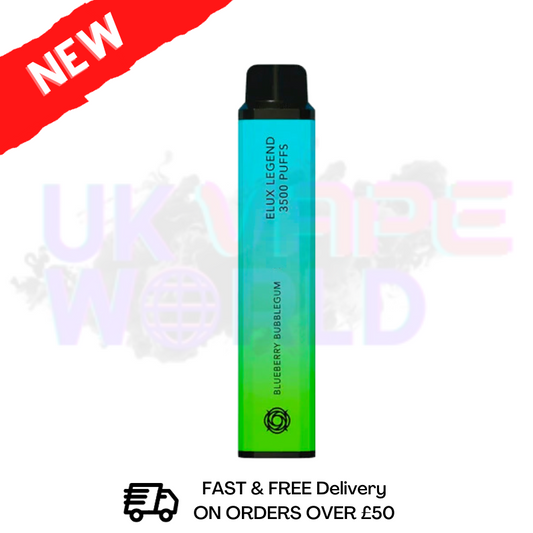 Elux Legend 3500 Puff Blaubeer-Kaugummiriegel