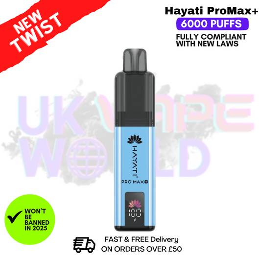 Blaubeer-Himbeer-Hayati Pro Max Plus 6000Puff-Kit
