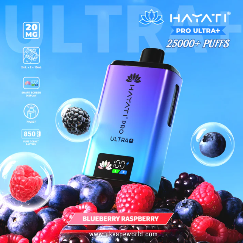 Hayati Pro Ultra Plus 25000 Puff 25K Bar Twist Pod Kit
