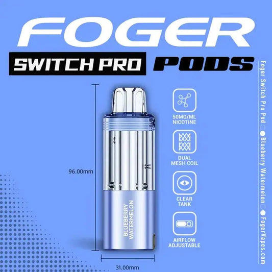 Blueberry Watermelon - Foger Switch Pro 30K Disposable Pod