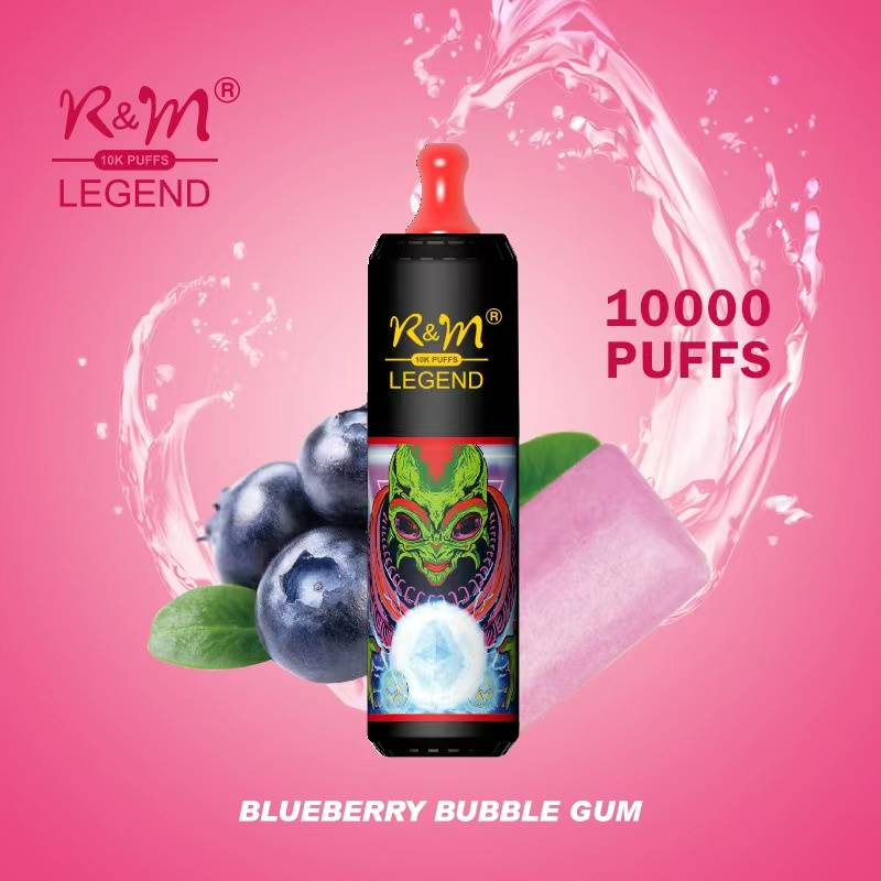 R&amp;M Vape 10000K Züge Einweg-E-Zigarette 20 ml 850 mAh 19 Geschmacksrichtungen Tragbares, stylisches und hochwertiges E-Liquid Pod-System inklusive Nikotin
