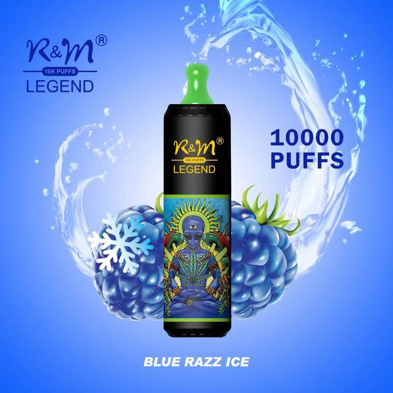 R&amp;M Vape 10000K Züge Einweg-E-Zigarette 20 ml 850 mAh 19 Geschmacksrichtungen Tragbares, stylisches und hochwertiges E-Liquid Pod-System inklusive Nikotin