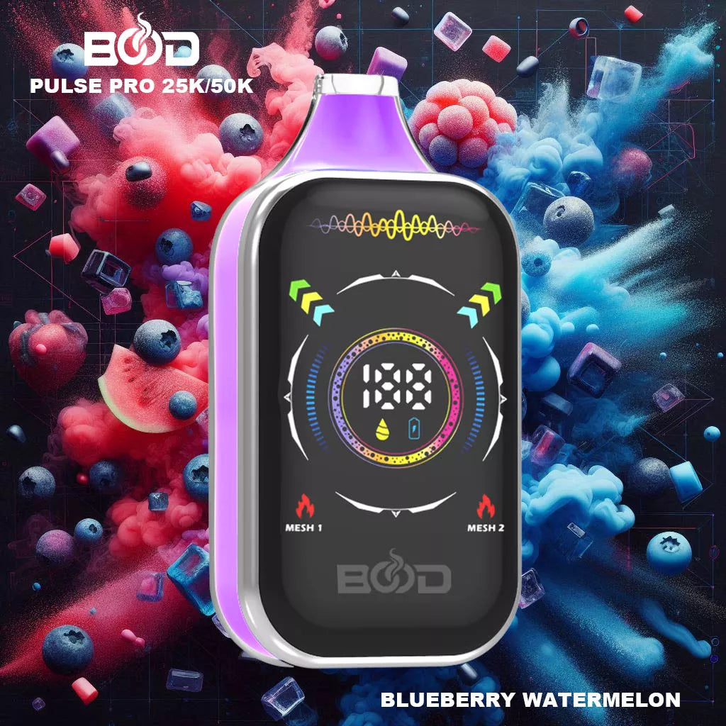 BOOD Pulse Pro 50000 Puffs Dual Mesh Full Display Bulk Buy Rechargeable Disposable Vapes Wholesale