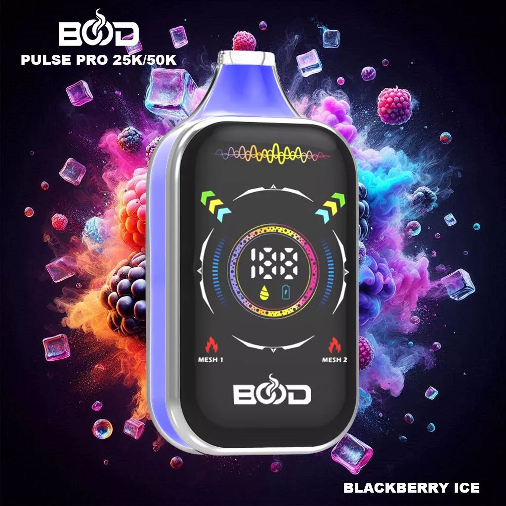 BOOD Pulse Pro 50000 Puffs Dual Mesh Full Display Bulk Buy Rechargeable Disposable Vapes Wholesale
