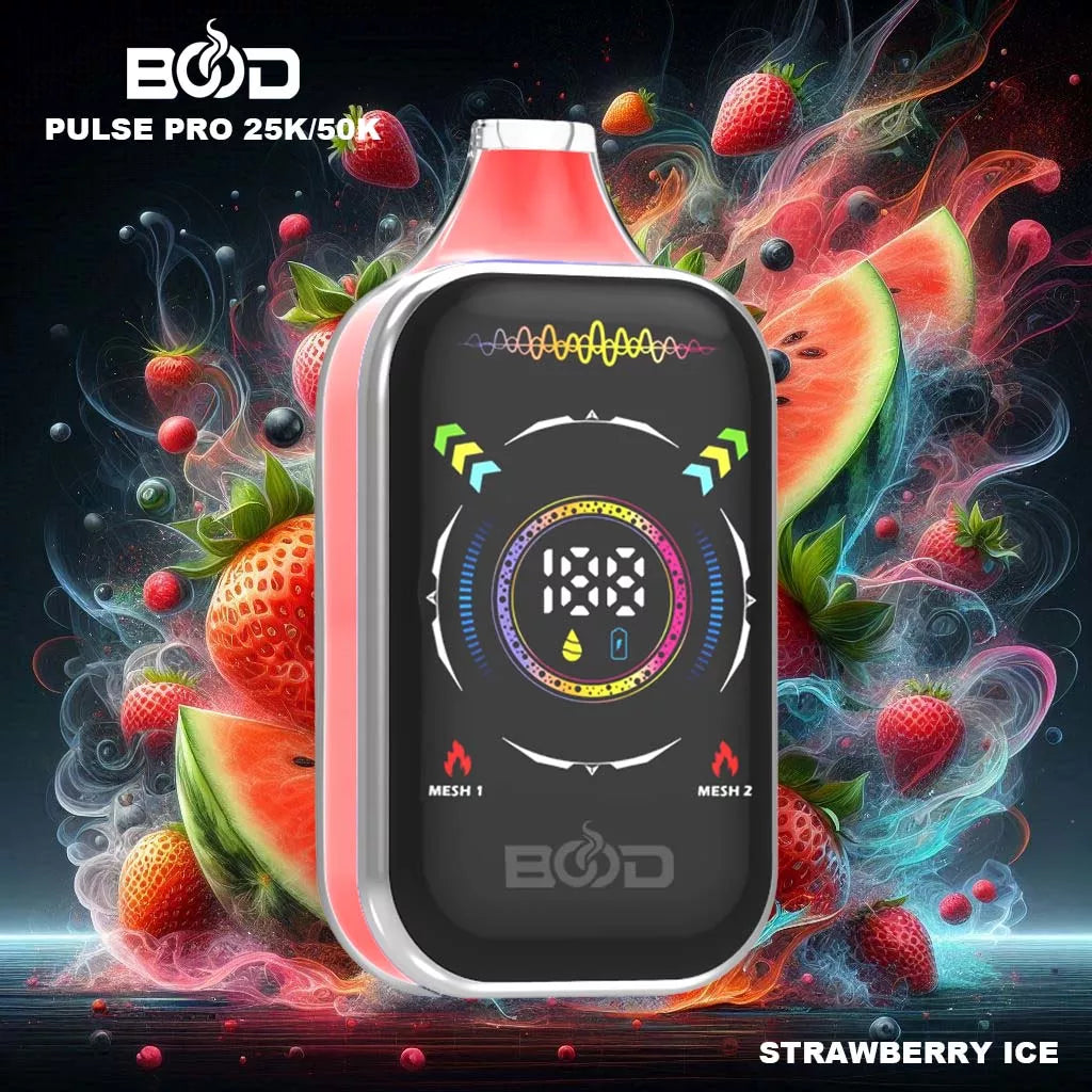 BOOD Pulse Pro 50000 Puffs Dual Mesh Full Display Bulk Buy Rechargeable Disposable Vapes Wholesale