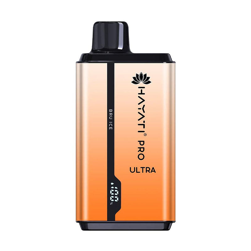 Hayati Pro Ultra 15000 | Einweg-E-Zigarette mit zwei Tanks | 15.000 Züge | 24 ml E-Liquid