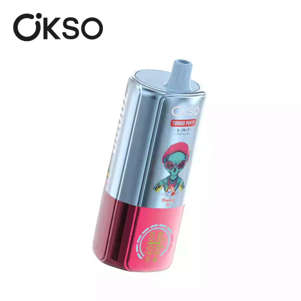 OKSO 3-IN-1 Taste 70K Bulk Buy 70000 Puffs Rechargeable Disposable Vapes Wholesale