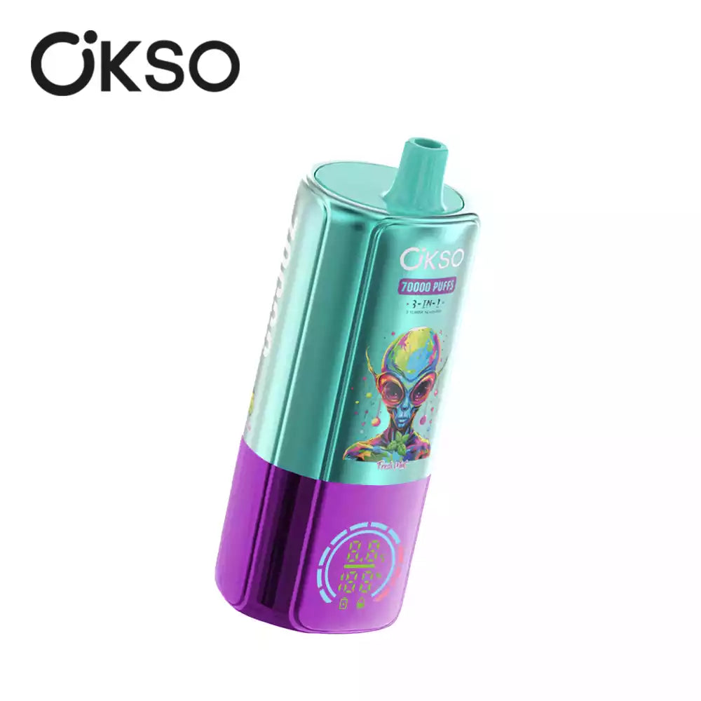 OKSO 3-IN-1 Taste 70K Bulk Buy 70000 Puffs Rechargeable Disposable Vapes Wholesale