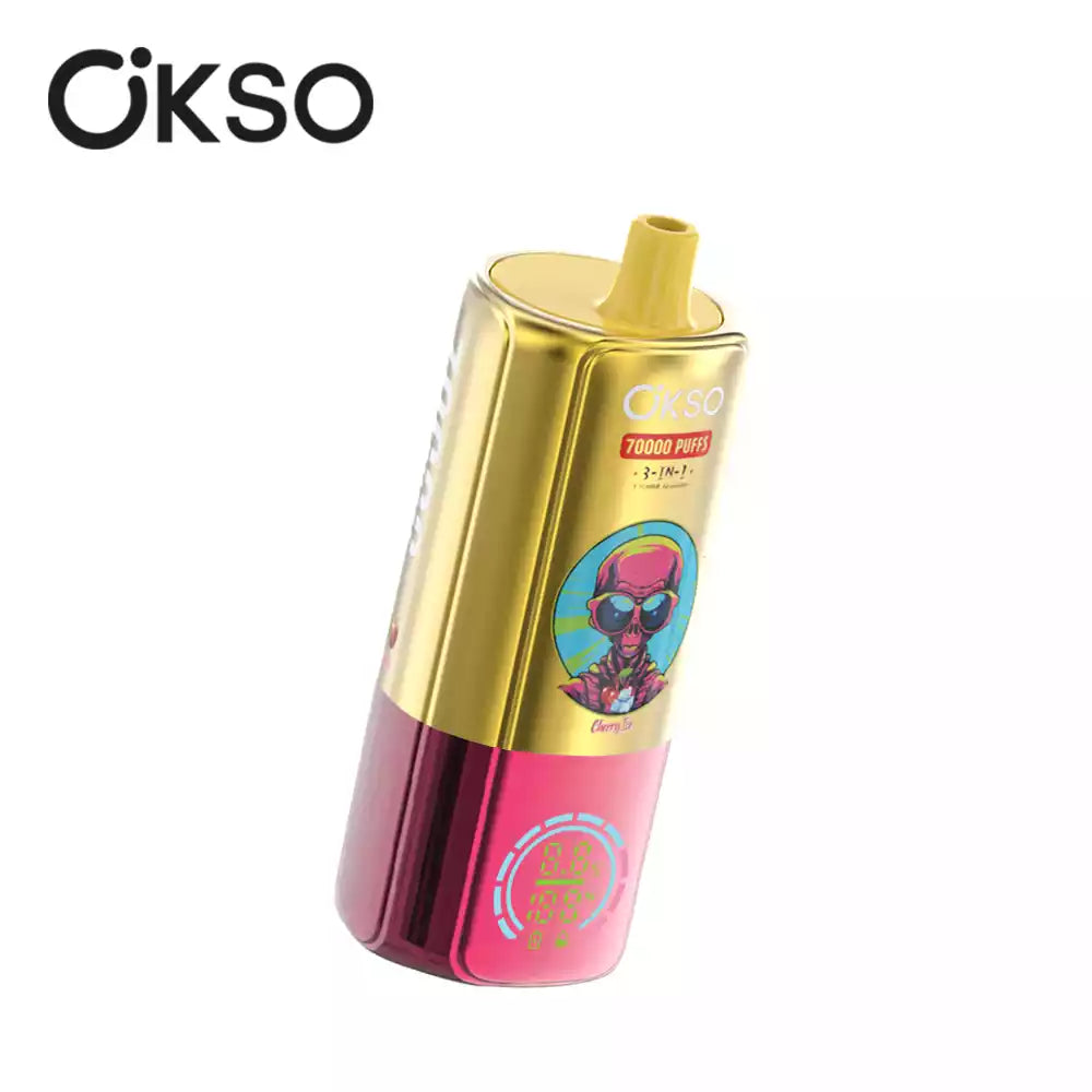 OKSO 3-IN-1 Taste 70K Bulk Buy 70000 Puffs Rechargeable Disposable Vapes Wholesale
