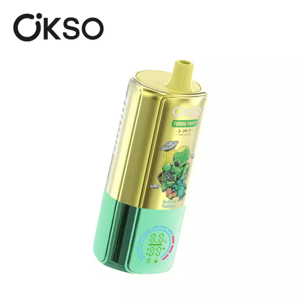 OKSO 3-IN-1 Taste 70K Bulk Buy 70000 Puffs Rechargeable Disposable Vapes Wholesale