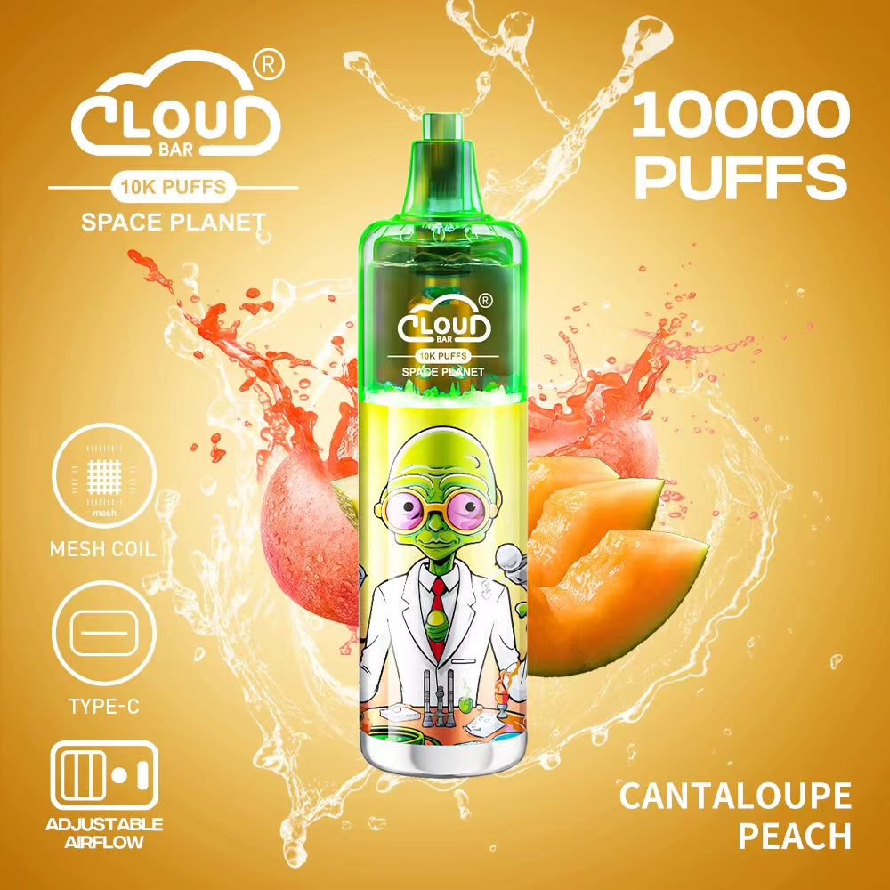 Cloud Bar Multi Flavor 10000 Puffs  5% Rechargeable Vapes Pen 18ml  650MAH 10 Flavors