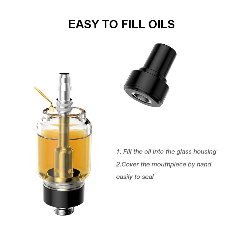3ml CBD Vape Cartridge&nbsp; Thick Oil Vaporizers Vape Pen Cartridge 510 Thread Atomizer