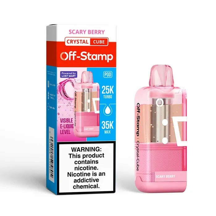 Off-Stamp X-Cube Crystal Cube Pod