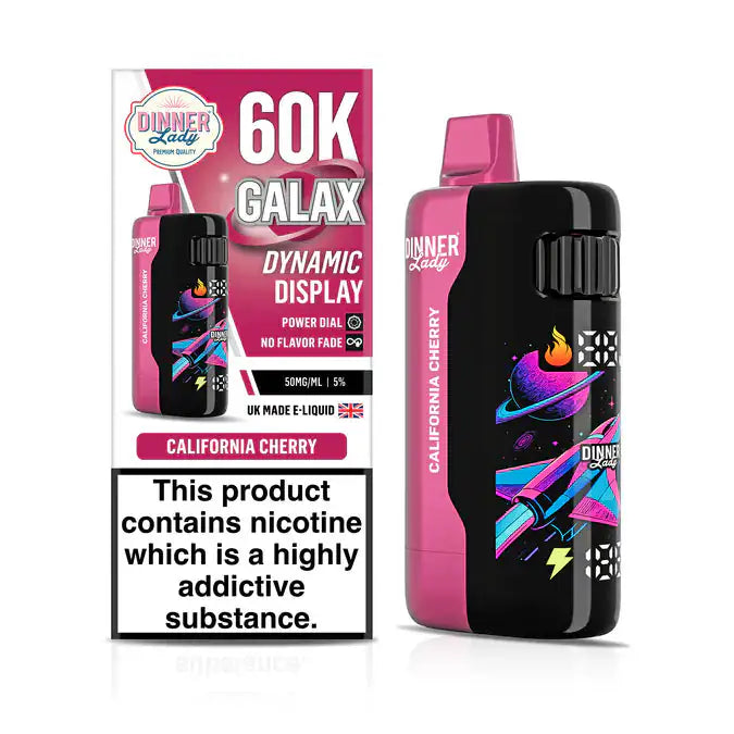 California Cherry - Dinner Lady Galax 60k Disposable Vape