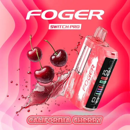 California Cherry - Foger Switch Pro 30K Disposable Kit